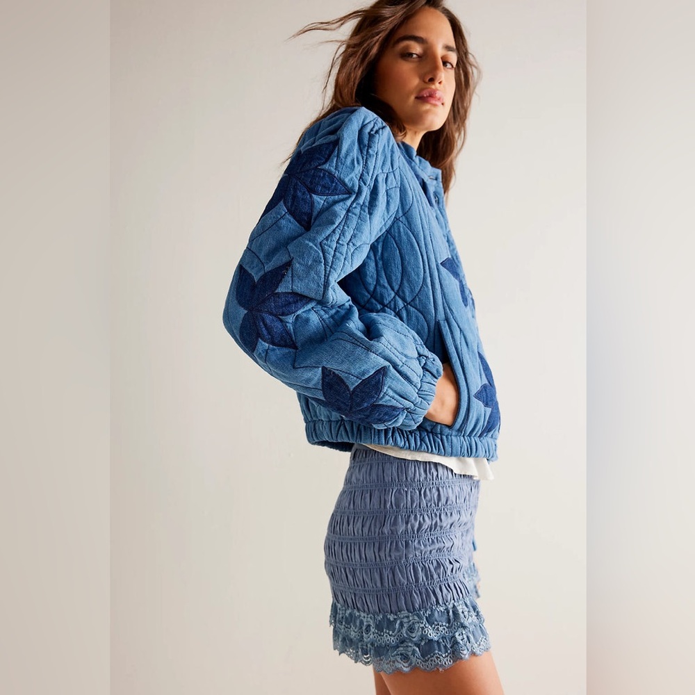 free people Quinn Quilted Jacket. NWT
